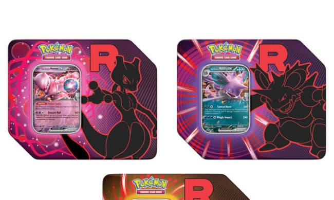 Team Rocket Tins